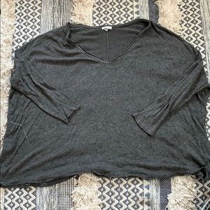 Slight high/low light weight sweater